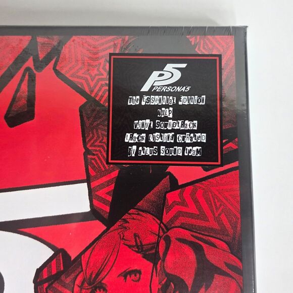 Persona 5 Vinyl Soundtrack - Essential Edition iam8bit Box Set 4LP - NEW SEALED - Picture 3 of 6